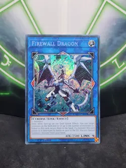 Yugioh Firewall Dragon COTD-EN043 Secret Rare 1st Edition LP - Image 1