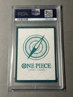 2022 One Piece DON!! Card Alternate Art Romance Dawn Foil PSA 10 FR: Blue Bottom - Image 2