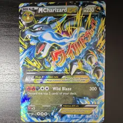 Pokemon M Charizard EX Flashfire 69/106 Ultra Rare Holo 230HP Single Card - Image 1