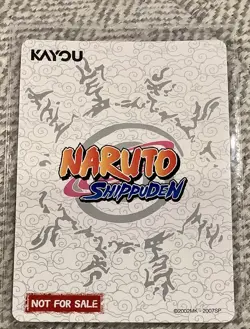 Naruto Uzumaki PSA Magazine Promo Card SEALED - Image 2
