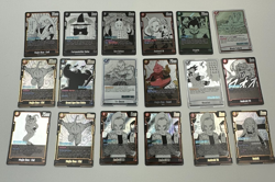 Dragon Ball Fusion World Foil Cards Lot of 18 Super Rares Rares UNcommons Common - Image 1