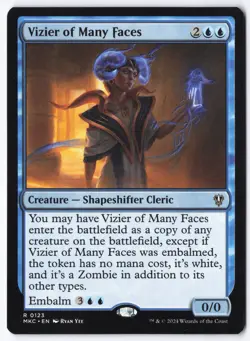 Vizier of Many Faces R Commander: Murders at Karlov Manor 123 NM - Image 1