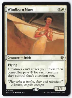 Windborn Muse R Commander: Murders at Karlov Manor 92 NM - Image 1