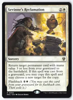 Sevinne's Reclamation R Commander: Murders at Karlov Manor 83 NM - Image 1