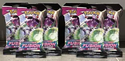 Pokemon TCG Fusion Strike Sleeved Booster Pack - 6 Packs ✅ New & Sealed - Image 1
