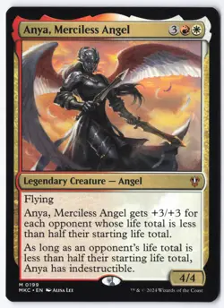 Anya, Merciless Angel M Commander: Murders at Karlov Manor 199 NM - Image 1