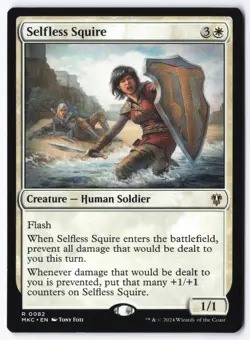 Selfless Squire R Commander: Murders at Karlov Manor 82 NM - Image 1