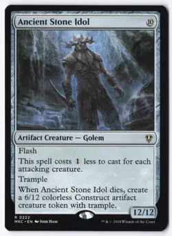 Ancient Stone Idol R Commander: Murders at Karlov Manor 222 NM - Image 1