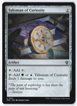 Talisman of Curiosity U Commander: Murders at Karlov Manor 241 NM - Image 1