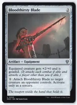 Bloodthirsty Blade U Commander: Murders at Karlov Manor 225 NM - Image 1