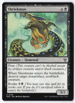 Shriekmaw U Commander: Murders at Karlov Manor 139 NM - Image 1