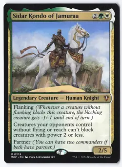 Sidar Kondo of Jamuraa M Commander: Murders at Karlov Manor 219 NM - Image 1