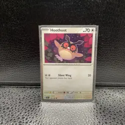 Pokemon - Hoothoot - 126/162 - (Cosmos Holo) – Temporal Forces - LP - Image 1