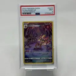 2023 Pokemon SWSH Crown Zenith Magmortar Galarian Gallery #GG03/GG70 PSA 9 - Image 1