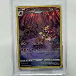 2023 Pokemon SWSH Crown Zenith Magmortar Galarian Gallery #GG03/GG70 PSA 9 - Image 3