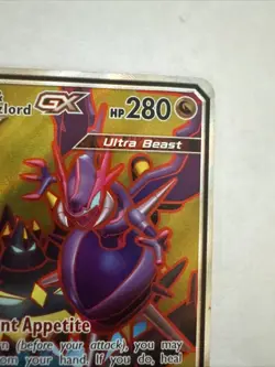 Pokemon TCG Cosmic Eclipse Naganadel & Guzzlord GX 223/236 Ultra Rare Jd - Image 3