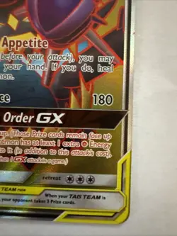Pokemon TCG Cosmic Eclipse Naganadel & Guzzlord GX 223/236 Ultra Rare Jd - Image 4