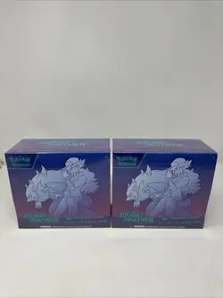 Pokemon S&V Journey Together POKEMON CENTER EXCLUSIVE ETB Lot of 2 Sealed Boxes - Image 1