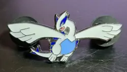 Lugia Metal Enamel Pin Gamestop Crown Zenith Collection Official Pokemon TCG - Image 1