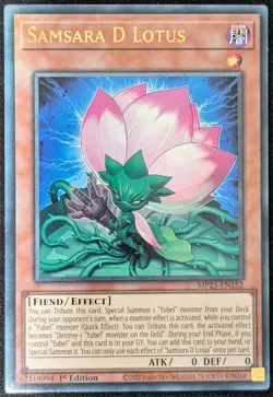 Samsara D Lotus UR MP25-EN152 1st Edition - NM - Yu-Gi-Oh! - Image 1
