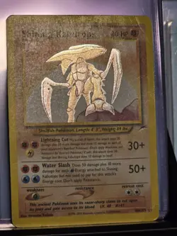 Pokemon TCG Shining Kabutops Holo Card Neo Destiny 108/105 Unlimited Secret Rare - Image 2