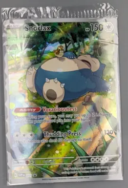 Snorlax (Sealed) Black Star Promo 051 SVP ENG S&V Promo NM Pokemon Card TCG - Image 1