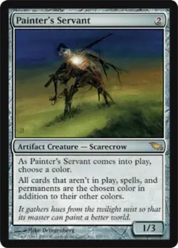 Painter's Servant - Damaged / Poor MTG Shadowmoor - Image 1