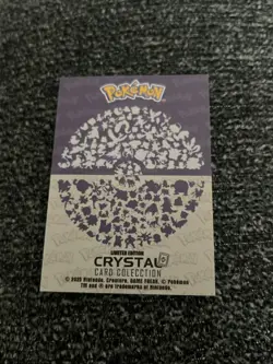 Mew #151 - Crystal Holo Box Hit - Crystal Dark Black - Pokemon Card - Image 3
