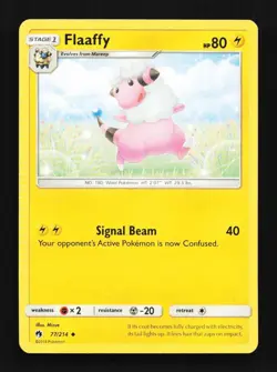 Flaaffy 77/214 LP Lost Thunder English Pokemon Card TCG - Image 1