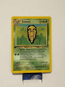 Pokemon Card - Neo Discovery 41/75 - KAKUNA (uncommon) **1st Edition** - LP/NM - Image 1