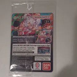 One Piece Monkey.D.Luffy College Basketball US Voyage Promo Card Sealed Gonzaga - Image 2
