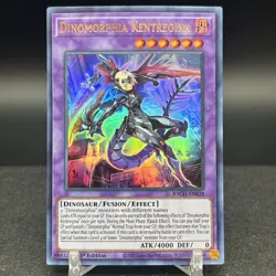 Dinomorphia Kentregina Bach-EN038 1st Edition Ultra Rare Yugioh Card - Image 1