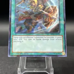 Bashing Shield BP03-EN186 1st Edition Shatterfoil Yugioh Card - Image 2