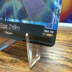 Dragon Ball Super Fusion World Blazing Aura Son Goku SR Foil Card FB02-119 Nm - Image 4