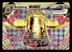 Bronzong BREAK 62/124 Ultra Rare XY Fates Collide Pokemon Card - Image 1