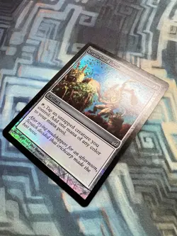 MTG Foil Springleaf Drum EX/LP Lorwyn - Image 4