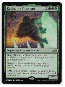 Kogla, the Titan Ape - Media Promos - Ikoria: Lair of Behemoths - MTG - Rare - Image 1