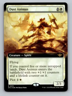 Dust Animus (Extended Art) R Outlaws of Thunder Junction 311 NM - Image 1