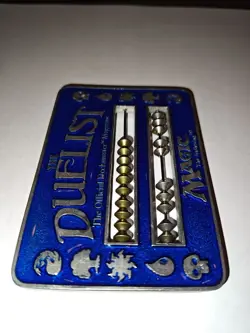 Vintage 1995 MTG Duelist Magic Life Counter Blue Reaper Miniatures Abacus RARE - Image 3