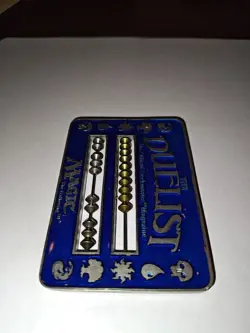 Vintage 1995 MTG Duelist Magic Life Counter Blue Reaper Miniatures Abacus RARE - Image 4
