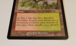 MTG Wooded Foothills Onslaught Regular 2002 NM-LP - Image 2