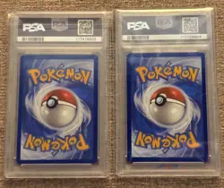 2024 Pokemon Deerling & Sawsbuck En TEF Illustration Rare PSA 9 - Image 2