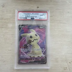 UK SELLER PSA 10 Pokemon Mimikyu V SR 073/070 Japanese Single Strike Master - Image 2