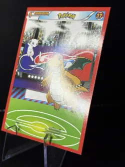 Dragonite & Mew Peruvian Pokemon Card - Image 3
