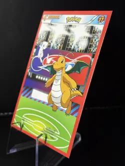 Dragonite & Mew Peruvian Pokemon Card - Image 4