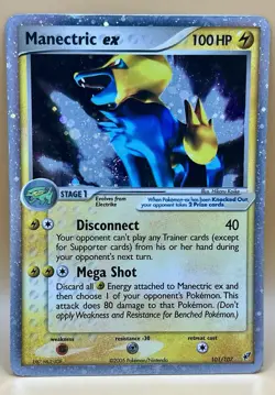 Manectric EX 101/107 – Deoxys (Ultra Rare Holo) - LP+ - 2005 Pokemon TCG - Image 1