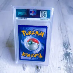 1999 POKEMON FOSSIL #47 GEODUDE PSA 9 - Image 3
