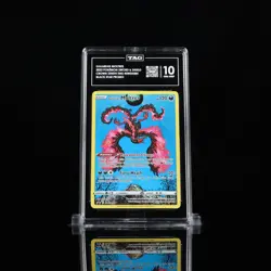 2023 POKEMON GALARIAN MOLTRES CROWN ZENITH BLK STAR PROMO FULL ART SWSH284 TAG10 - Image 1