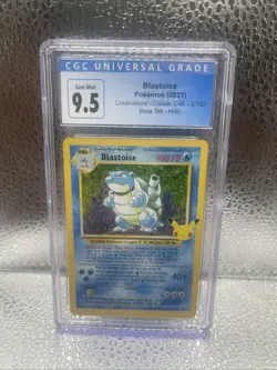 Pokemon Blastoise Celebrations Classic Collection Holo CGC 9.5 - Image 1