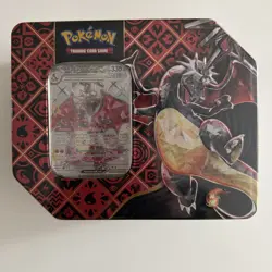 Pokemon Paldean Fates Tin - Charizard eX - Sealed Tin (5 Packs + Promo) - Image 1